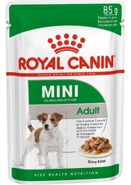 Mini Adult Pouch Yetişkin Köpek Konservesi 85 Gr