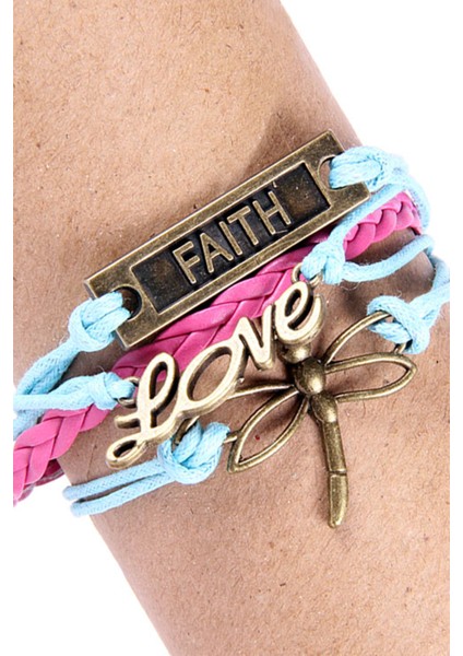 Yusufcuk Aşk Figürlü Salaş Unisex Bileklik 2571-2608