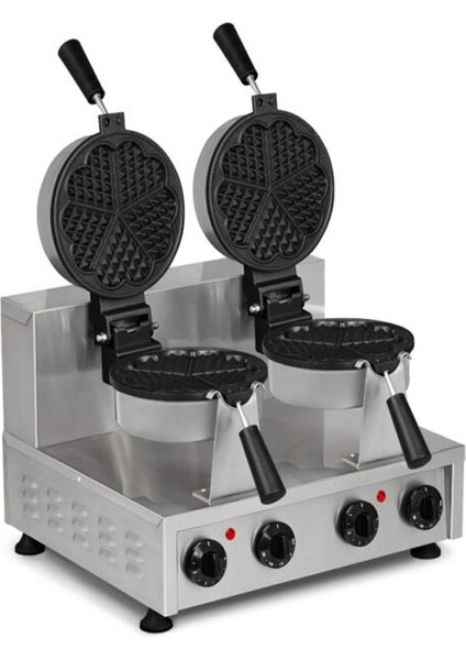 WFL12.E22 Zamanlayıcılı Kalp Çift Waffle Makinesi