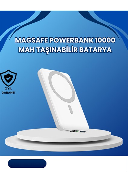 Magsafe Uyumlu 10000 Mah Powerbank