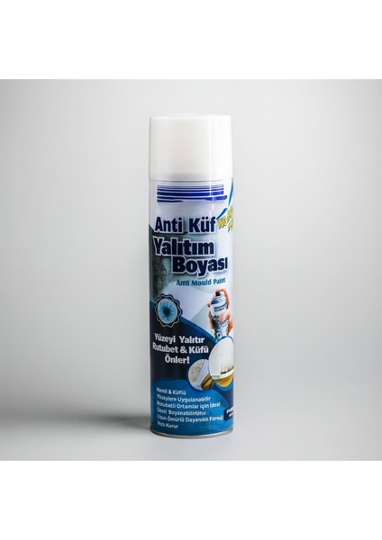 Nem Küf Karşıtı Yalıtım Boyası Rutubet Önleyici Kapatıcı Izolasyon Kaplama 500 ml Beyaz 350 gr