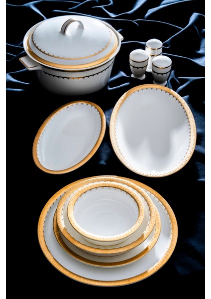 Mordore 12 Kişilik 60 Parça Yemek Takımı