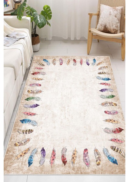 Dijital Baskılı Dekoratif Kaymaz Taban Yıkanabilir Tüy Desen Halı Salon Halısı Yolluk Mutfak Halısı fiyatları