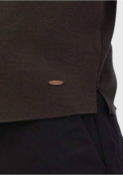 Kahverengi Regular Fit V Yaka Casual Örme Triko Yelek indirimleri