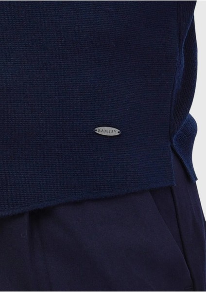 Lacivert Regular Fit V Yaka Casual Örme Triko Yelek fırsatları