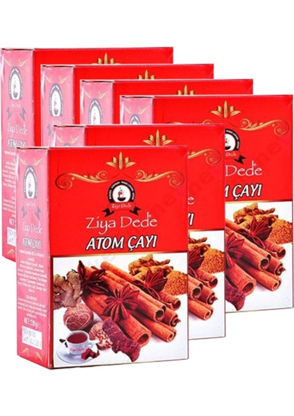 Atom Çayı 6 Kutu Doğal Bileşenli Özel Aromalı Rahatlatıcı Ferahlatıcı Bitki Çayı modelleri