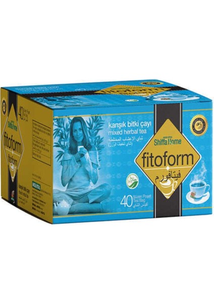 Fitoform Karışık Bitki Çayı 40 Süzen Poşet Sinameki Funda Rezene Katkısız Doğal fiyatları