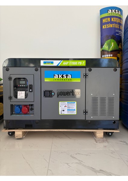 AAP17000 Pt Marşlı 17 Kva Trifaze Kabinli Dizel Jeneratör