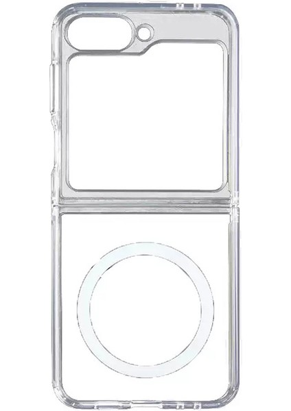 Samsung Galaxy Z Flip 7 Magsafe Kılıf Sert Şeffaf Clearsafe Süper Silikon Kapak indirimleri