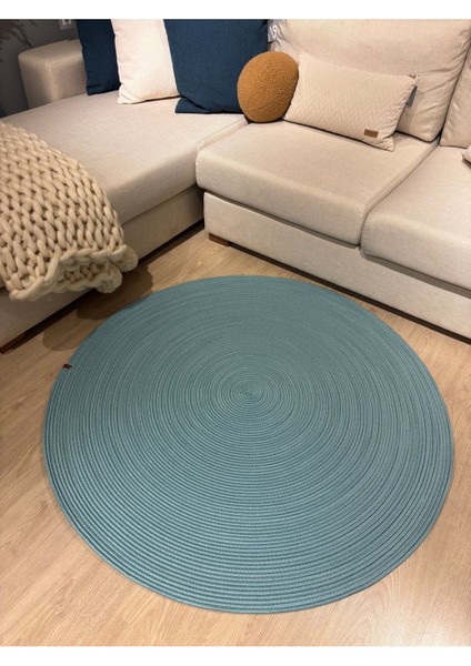 Jüt Yuvarlak Hasır Görünümlü Klasik Halı Kilim fiyatları