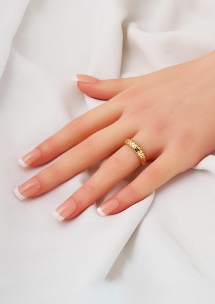 14 Ayar Altın Petek Tasarım Yüzük fiyatları