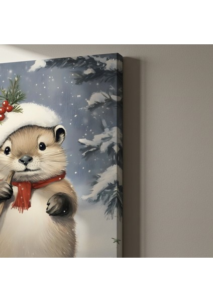 Sevimli Kış Hayvanı Noel Tablosu indirimleri
