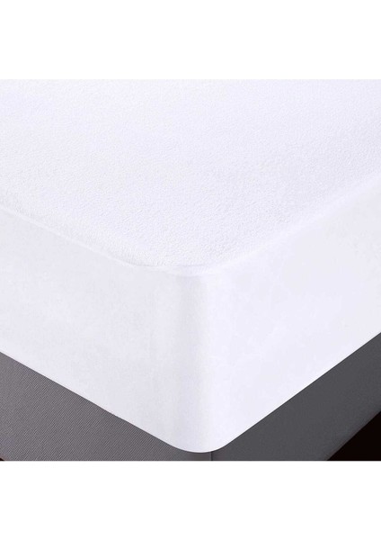 180X200 cm Çift Kişilik Fitted Geçmeli Sıvı Geçirmez Alez Pamuklu Yatak Koruyucu indirimleri
