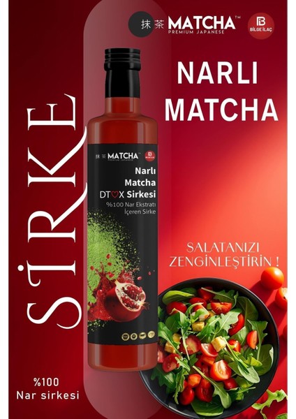 Detox Narlı Sirke 250 ml Japon Premium Nar Ekstratı ile Aromalı indirimleri