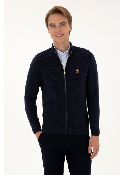 Erkek Lacivert Hırka (Triko) 50307800-VR033