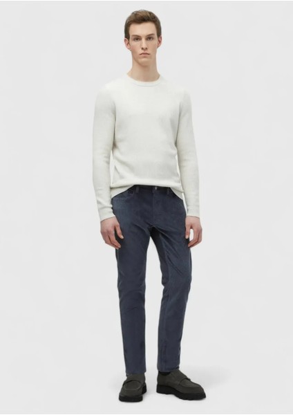 Ekru Bisiklet Yaka Düz Örgü Yün Karışımlı Triko Kazak fiyatları