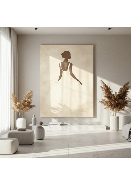Kadın Silüeti Soyut Sanat Tablosu fırsatları