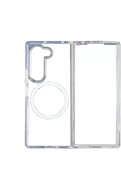 Samsung Galaxy Z Fold 7 Kılıf Magsafe Özellikli Sert Embos Premium Silikon Kapak fiyatları