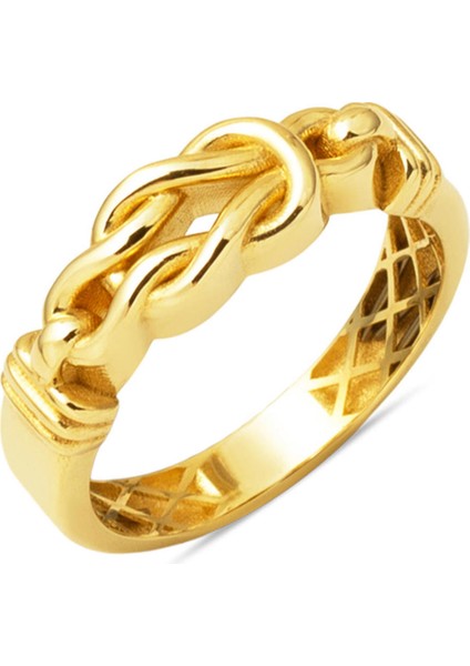 Sonsuz Bağ 14 Ayar Altın Yüzük