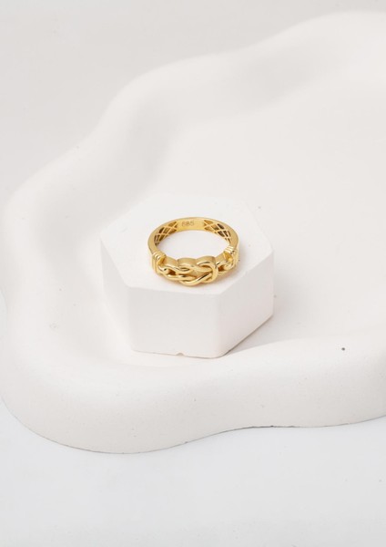 Sonsuz Bağ 14 Ayar Altın Yüzük modelleri