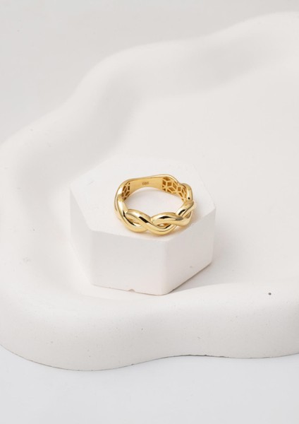 Sarmaşık Taşsız 14 Ayar Altın Yüzük modelleri