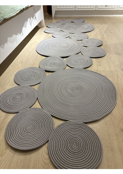 Snake Hasır Jüt Bej Yolluk Halı Kilim modelleri