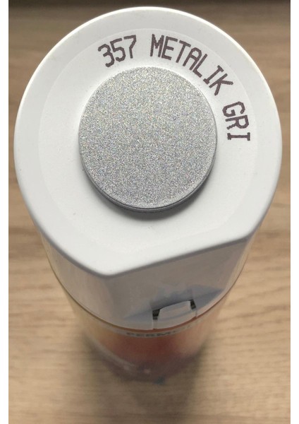 Sprey Boya Metalik Gri (Simli) 400 ml - 357 fiyatları