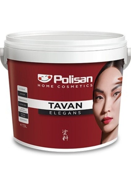 Elegans Tavan Boyası 17,5 Lt Beyaz Mat 17 m²/L Antibakteriyel Küf ve Mantar Koruması fiyatları