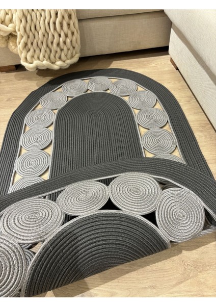 Cookie Jüt Hasırlı El Örgüsü Kilim modelleri