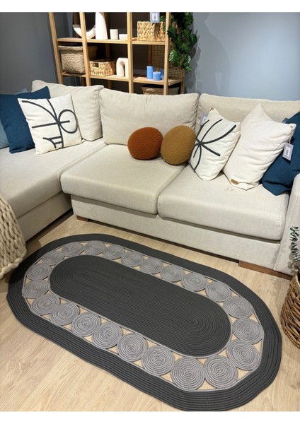 Cookie Jüt Hasırlı El Örgüsü Kilim fırsatları