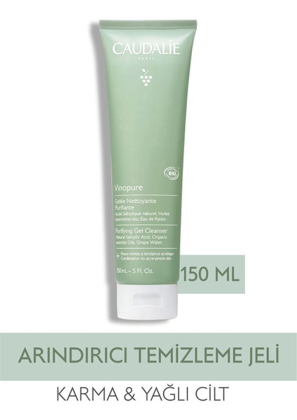 Vinopure Hassas Ciltler için Salisilik Asitli Arındırıcı ve Canlandırıcı Jel Temizleyici 150 ml modelleri
