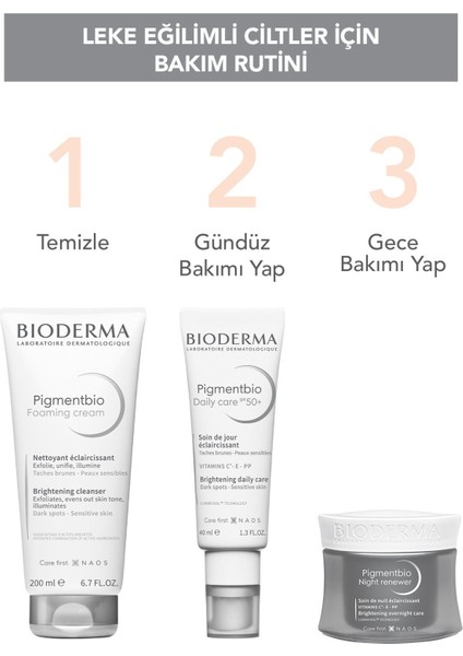 Pigmentbio Night Renewer Leke Karşıtı Cilt Tonu Eşitleyici C ve E Vitamini Gece Kremi 50 ml fırsatları