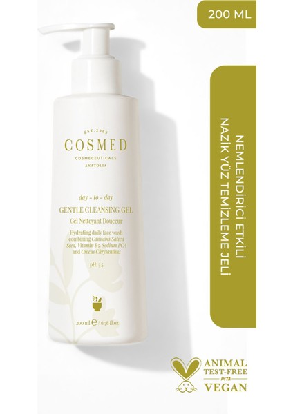 Yüz Temizleme Jeli - Karma Ciltler İçin Etkili Arındırıcı, Yağı ile Zenginleştirilmiş, 200 ml fiyatları