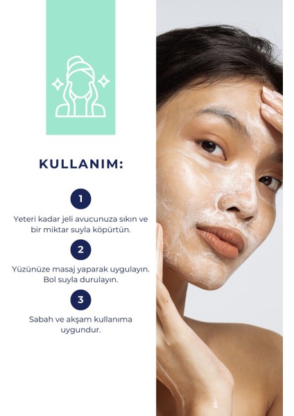 Arındırıcı Yüz Temizleme Jeli 1000 ml C Vitamini ve Çay Ağacı Özlü Hassas Ciltlere Özel fiyatları