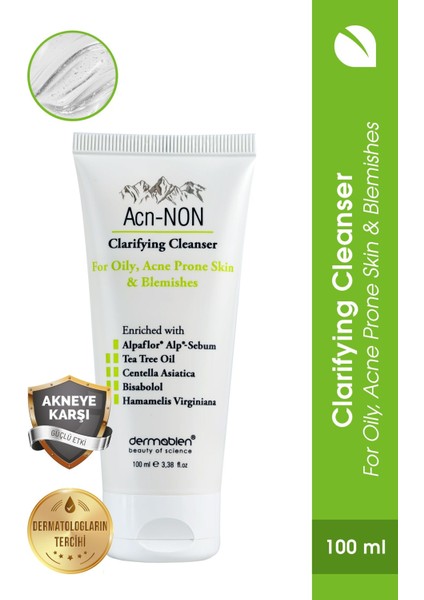 Acn-Non Arındırıcı Yüz Temizleme Jeli 100 ml Kuru Ciltlere Salisilik Asitli Leke Karşıtı