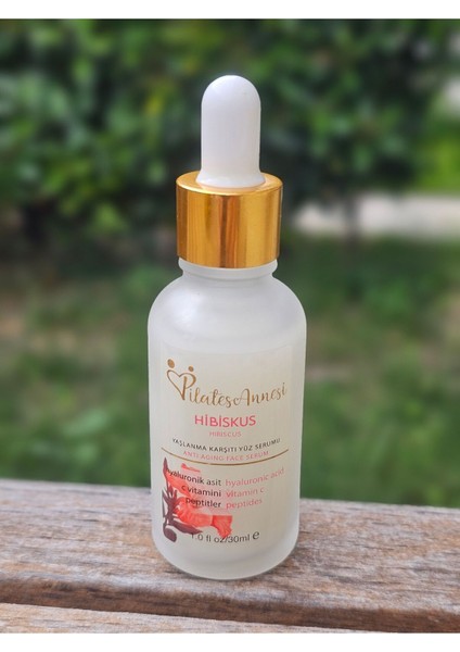 Yüz Serumu 30 ml C Vitaminli Besleyici Nemlendirici Aydınlatıcı Karma Ciltler
