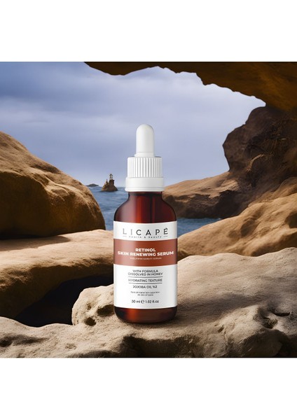 Cilt Serumu 30 ml Aydınlatıcı Yaşlanma Karşıtı A Vitamini Takviyeli Karma Ciltler İçin fırsatları