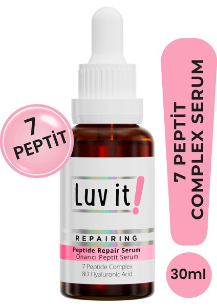 Yenileyici ve Onarıcı Serum - Tüm Cilt Tipleri için Hyaluronik Asit ve Peptit Kompleksi, 30 ml fırsatları