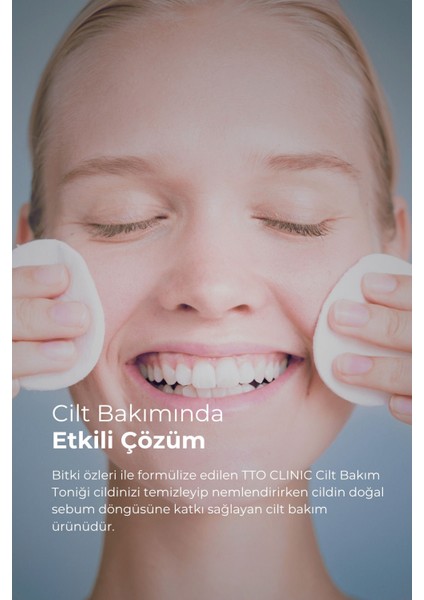 Clinic Canlandırıcı Cilt Bakım Toniği - Tüm Cilt Tipleri için Glikolik Asitli, 200 ml
