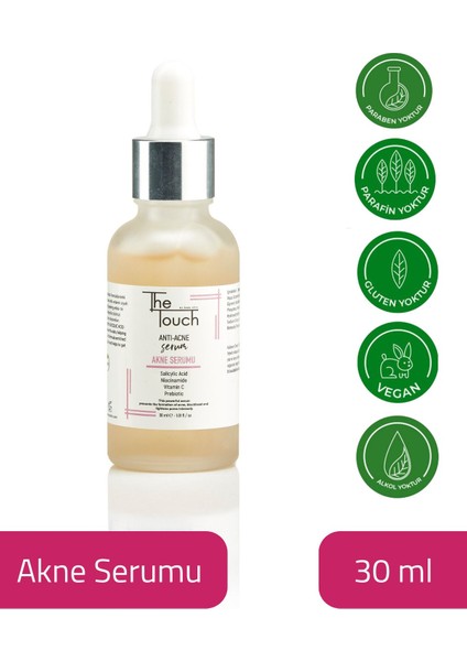 Cilt Serumu - Sivilce ve Siyah Nokta Karşıtı, C Vitamini, 30 ml