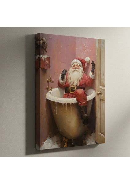 Noel Baba Banyo Keyfi Tablosu