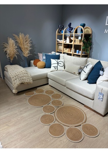 Siyah Snake Hasır Jüt Bej Yolluk Halı Kilim fiyatları