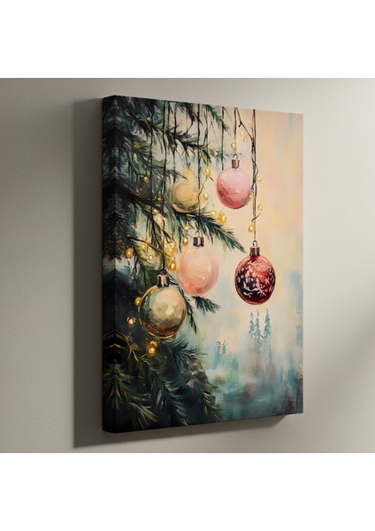 Kış Masalı Noel Süsleri Tablosu