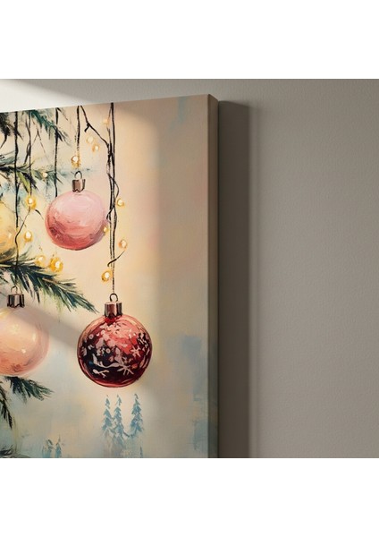 Kış Masalı Noel Süsleri Tablosu indirimleri