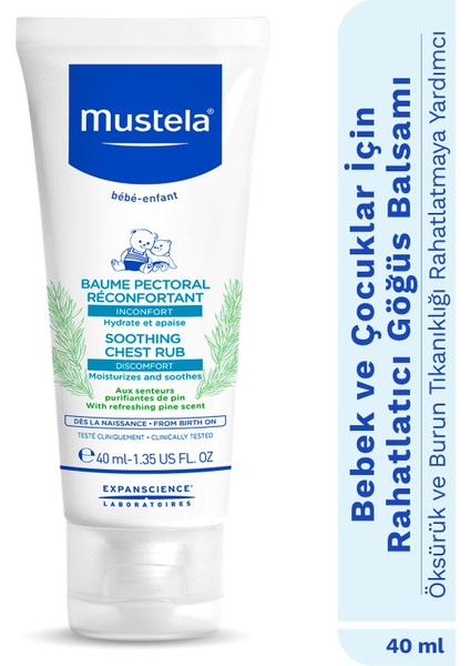 Rahatlatıcı Göğüs Balsamı 40 ml