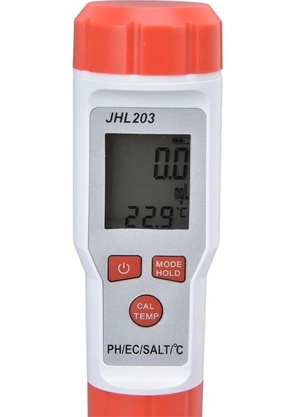 JHL203 Ph, Iletkenlik, Tuzluluk, Sıcaklık Ölçer (4 In 1)