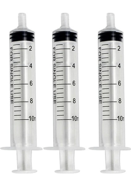 Contalı Enjektör (Iğnesiz) 10 ML/100 Adet