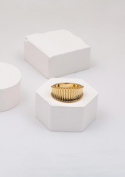 14 Ayar Sarı Altın Sade Yüzük fırsatları