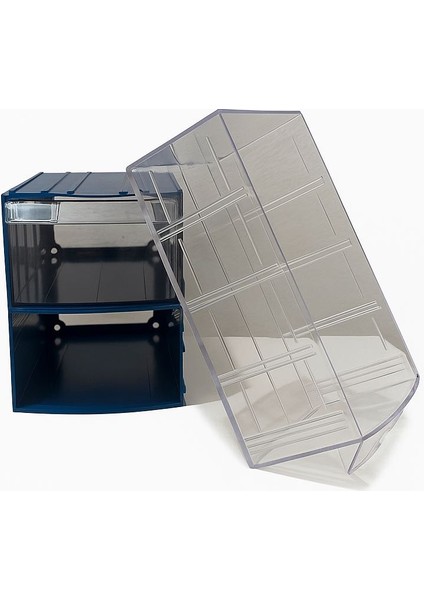 Plastik Çekmeceli Kutu 2 Çekmeceli 740-M modelleri