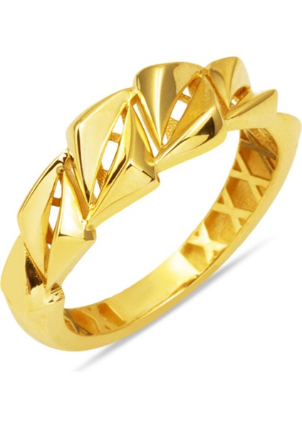 Italyan Gurmet 14 Ayar Altın Yüzük